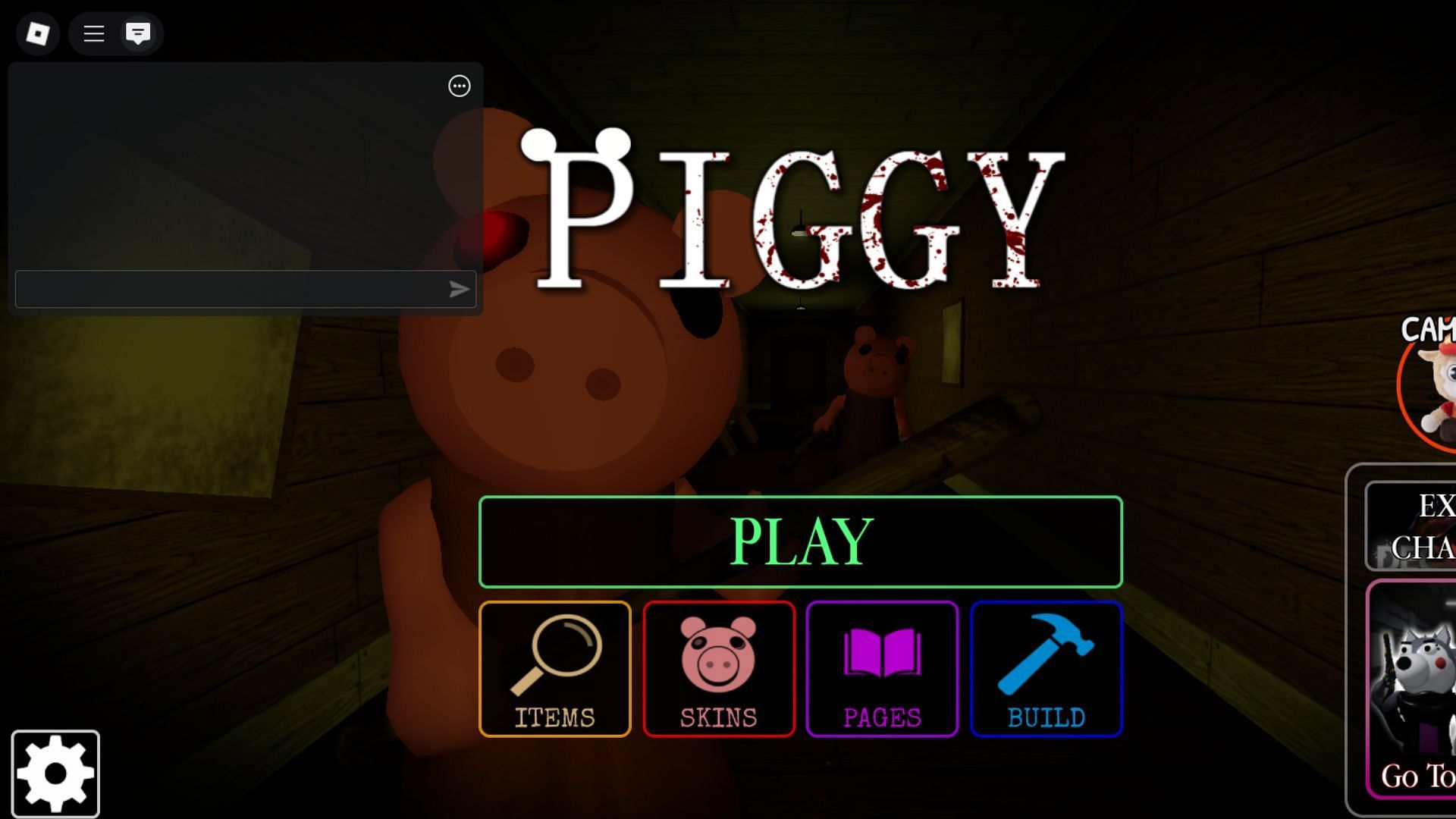 Use the chat box to communicate with other players (Image via Roblox)